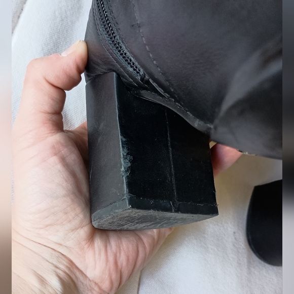 Tony Bianco Black Leather Ankle Boots_6 - Picture 9 of 12